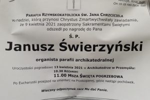 Pożegnanie śp. Janusza Świerzyńskiego