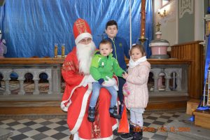 Święty Mikołaj odwiedził i obdarował dzieci z Bachórza