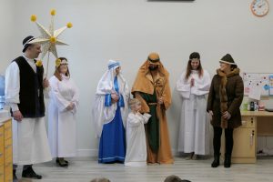 Kolędnicy w sanockiej Ochronce