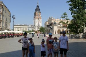 Wycieczka do Krakowa dzieci z RPOT