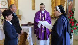 Peregrynacja obrazu Serca Jezusowego w DPS dla Dzieci