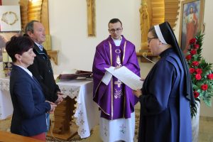 Peregrynacja obrazu Serca Jezusowego w DPS dla Dzieci