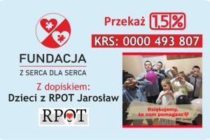 Przekaż 1,5% podatku – razem możemy więcej