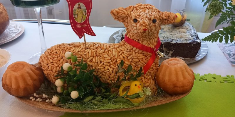 Święcenie pokarmów w&nbsp;Domu Prowincjalnym